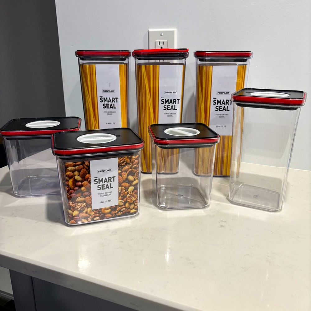 Neoflam Smart Seal Airtight Food Storage Container Set
